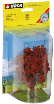 Modellbaumaterial Rote Buche 13 cm, Kunststoff