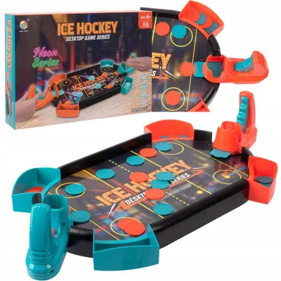 Produktbild von QULKI Eishockey Geschicklichkeitsspiel Familienspiel für Kinder