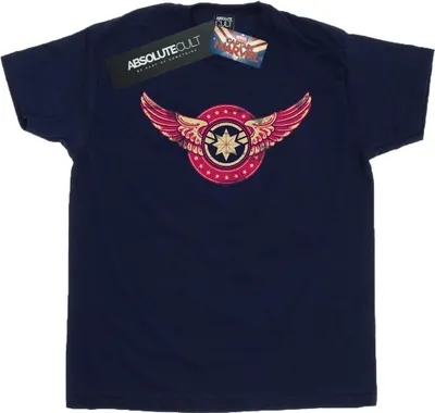 Produktbild von Marvel - T-Shirt für Herren BI20640 (XXL) (Marineblau)