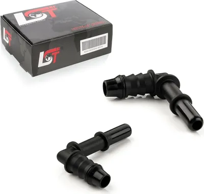 Produktbild von 2x Gegenstück Schnellverschluss 90° Kraftstoffleitung 7,89 x 8mm für KIA HYUNDAI