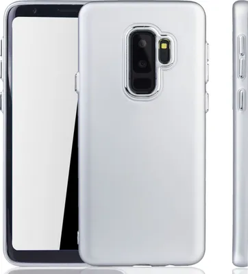 Zdjęcie produktu dla Pokrowiec Samsung Galaxy S9 Plus - Pokrowiec na telefon komórkowy Samsung Galaxy S9 Plus - Etui na telefon komórkowy w kolorze srebrnym