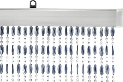 Zdjęcie produktu dla Kurtyna przeciw owadom - Kurtyna drzwiowa - 100x240 cm - Szary