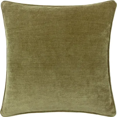 Produktbild von Yard - wendbar - Kissenhülle, Chenille Schwere Qualität RV3210 (50 cm x 50 cm) (Oliv)