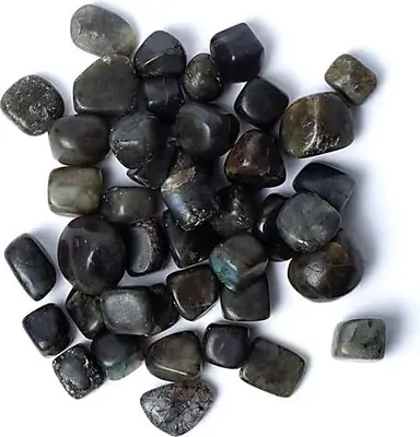 Obrázok produktu pre Labradoritové tromlované kamene A Kvalita -- ±15-35 cm; ±500g - ±1,5-3,5cm; ± 500 g