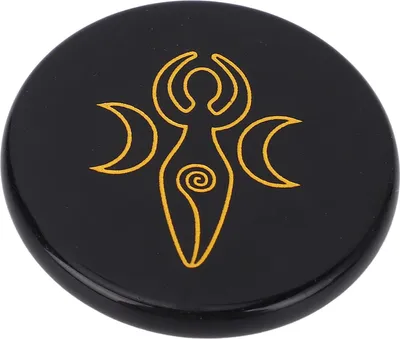 Produktbild von Schwarzer Obsidian Multifunktionaler Taschenkristallpolierpalmenstein für Heim- und Bürotyp 2