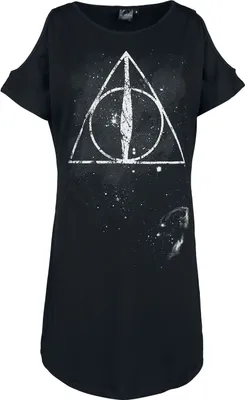 Produktbild von Harry Potter Kurzes Kleid Damen Deathly Hallows schwarz M