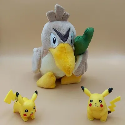 Produktbild von Pokemon Porenta Kuscheltier - 13 cm Plüschtier Farfetch’d