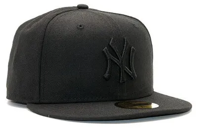 Produktbild von Kappe New Era - MLB Black on Black 59FIFTY - NY Yankees - Black