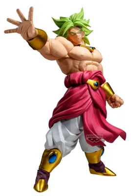 Zdjęcie produktu dla Figurka PVC Grandista, Broly, Dragon Ball Z, 31 cm