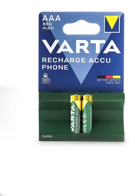 Immagine prodotto di Batteria ricaricabile VARTA Phone 2 x Micro 0,8 Ah Blister T398