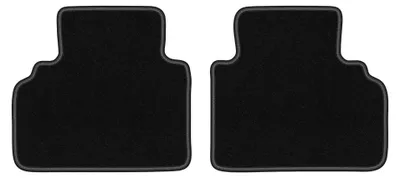 Productafbeelding van Velours achtermatten voor Ford Cougar 1998-2004 (coupé) – 2-delig, zwart, op maat – Wielganizator LUX