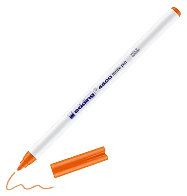 Productafbeelding van edding 4600 textilstift, oranje
