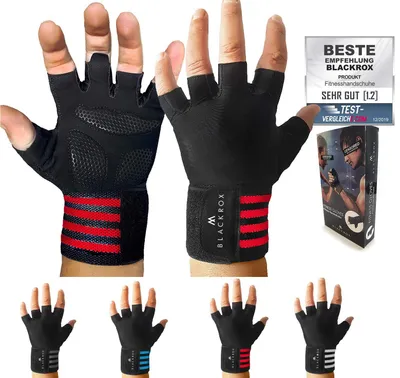 Immagine prodotto di Guanti da allenamento con supporto per il polso, ideali per il fitness