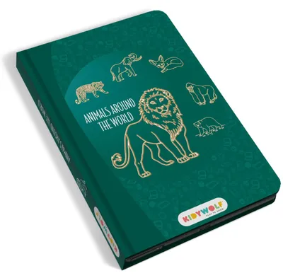 Produktbild von KIDYWOLF - Leuchtende Designtafel mini Wilde Tiere