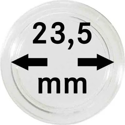 Produktbild von Lindner 2251235 Münzkapseln 23,5 mm-100er Pack