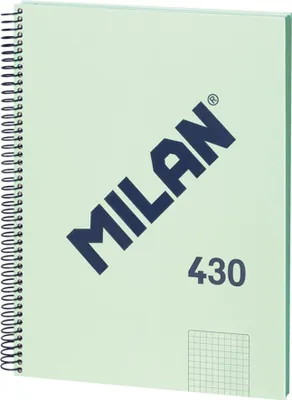 Obrázek produktu pro Milan 57143E80GR, Obrázek, Zelená, A4, 80 listy, 95 g/m², Pevná vazba