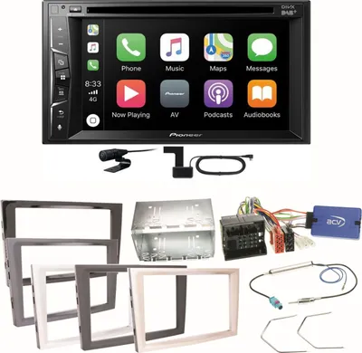 Produktbild von Pioneer AVH-Z3200DAB Carplay Einbauset für Opel Astra H Corsa D Zafira B Antara