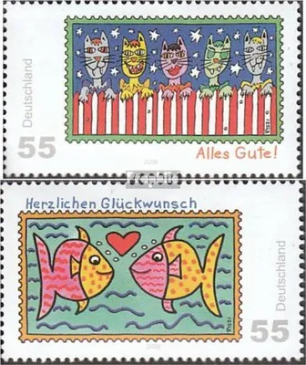Produktbild von Briefmarken BRD (BR.Deutschland) 2008 Mi 2644-2645 (kompl.Ausg.) FDC Post