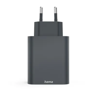 Produktbild von Hama 00086445 Ladegerät for mobile Gerät Smartphone, Tablet Grau Strom alternaFast Charge Indoor