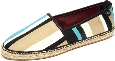 Produktbild von G5640 Espadrillas uomo DOLCE&GABBANA mehrfarbig Gewebe/Robe Loafer Mann