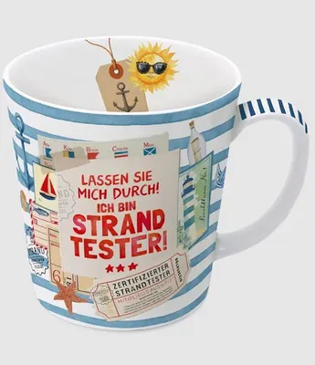 Produktbild von Kaffeebecher Strandtester, Kaffeetasse Tassen Teetassen, Meer, Strand