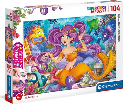 Produktbild von Clementoni Supercolor 20178, 104 Stück(e), Cartoons, 6 Jahr(e)