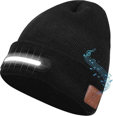 Obrázek produktu pro LED sluchátka s Bluetooth, světlem a vestavěnými reproduktory – unisex