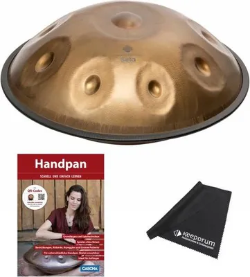 Produktbild von Sela Handpan SE 201 Harmony D Kurd mit Lehrbuch