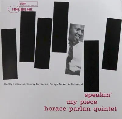 Image de Horace Parlan : Speakin My Piece Réédition classique en vinyle