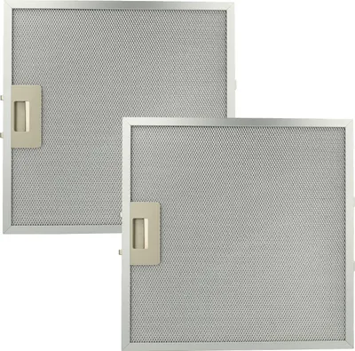 Produktbild von vhbw 2x Filter Metallfettfilter kompatibel mit Bauknecht DKEL 5790 857455616050, 857455601052 Dunstabzugshaube - 32 x 32 x 0,85 cm, Metall