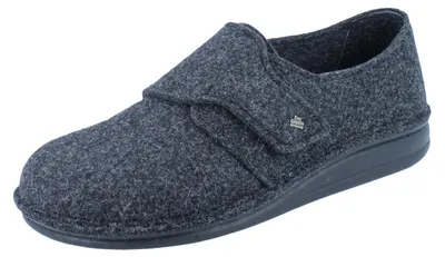 Produktbild von FINN COMFORT Filzmoos Herren Hausschuhe grau Wollfilz - Größe: 39