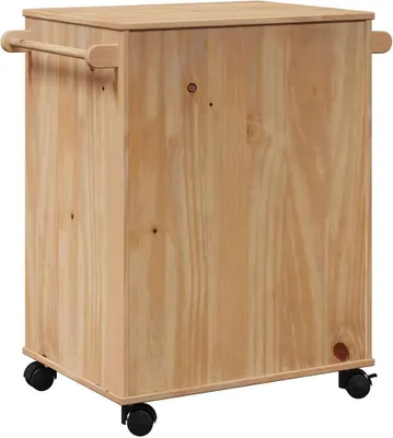 Immagine prodotto di vidaXL Carrello da cucina OTTA 59x45x80 cm in legno di pino massiccio