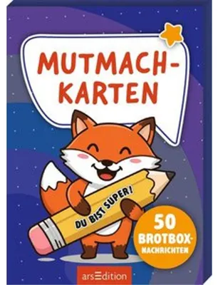 Obrázok produktu pre Mutmachkarten | 50 Brotboxnachrichten