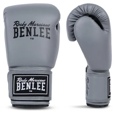 Produktbild von Boxhandschuhe aus Kunstleder RODNEY Grey/Black 10 oz BENLEE