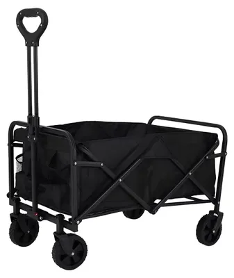 Immagine prodotto di Garden transport trolley folding tourist beach black lightweight