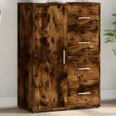 Immagine prodotto di vidaXL Credenza rovere affumicato 60x31x84 cm materiale a base di legno