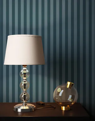 Produktbild von NEWROOM Tapete Liora Streifen Blau Vliestapete - Landhaus Blockstreifen  Germany