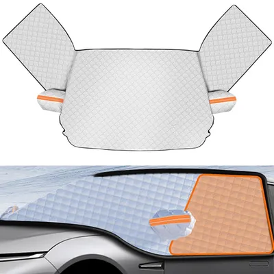 Produktbild von Frontscheibenabdeckung Winter & Sonnenschutz 265x155x110cm Silber für Limousine