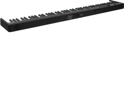 Zdjęcie produktu dla Przenośna klawiatura elektroniczna, łączność Bluetooth, 61/88 klawiszy, podwójne wyjście, 88 klawiszy, czarna