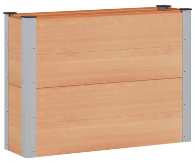 Produktbild von vidaXL Hochbeet Braun 100 x 30 x 72 cm