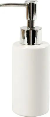 Produktbild von Creativ Company Seifenpumpe, H: 16,5 cm, T 5,5 cm, 150 ml, weiß, 1 Stück