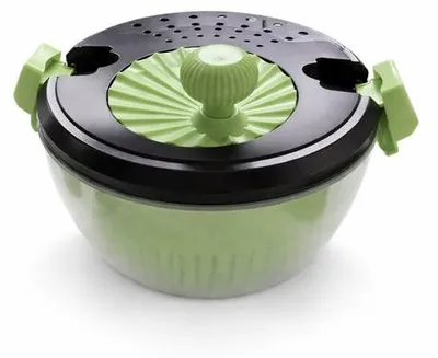 Produktbild von 2-Liter Obst- und Gemüsespinner – 23×19 cm, Mit Rotierender Siebwanne