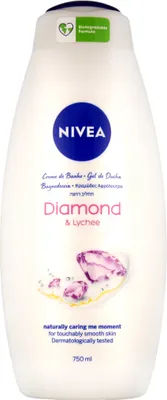 Zdjęcie produktu dla NIVEA Bagnodoccia Diamond & Lychee, Żel pod prysznic, 750 ml, Dorośli, Kobiety, Ciało, Skóra uniwersalna
