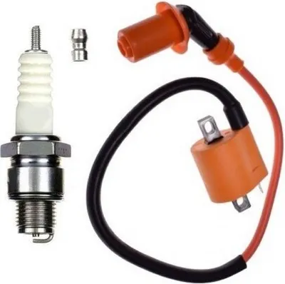 Produktbild von Racing ZÜNDSPULE Iridium ZÜNDKERZE KIT Set für REX Escape 25/50 50 2T