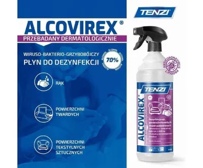 Zdjęcie produktu dla Płyn do dezynfekcji rąk i powierzchni TENZI ALCOViREX 1 L