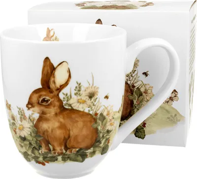 Produktbild von DUO ANIMALS XXL Becher 1000 ml HASE New Bone China Porzellan