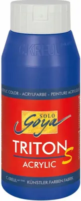Obrázek produktu pro Kreul Triton S Akrylová barva Ultramarine Blue 750 ml 1 ks