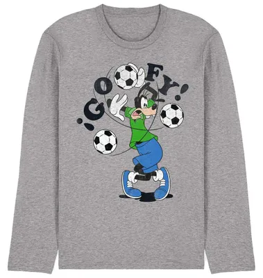 Produktbild von Disney - T-Shirt für Herren/Damen Uni, Mittelschwer, Langärmlig TV34603 (XL) (Sportliches Heather)