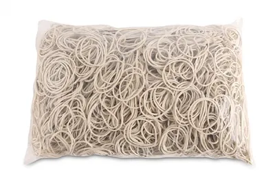 Image de Élastiques Office Products 40 mm 1 kg blancs