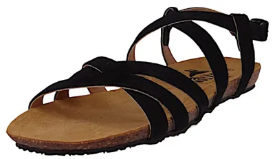 Produktbild von Plakton Damen Komfort Sandalen Mam Vali 575184 575184 Vaquetilla Schwarz